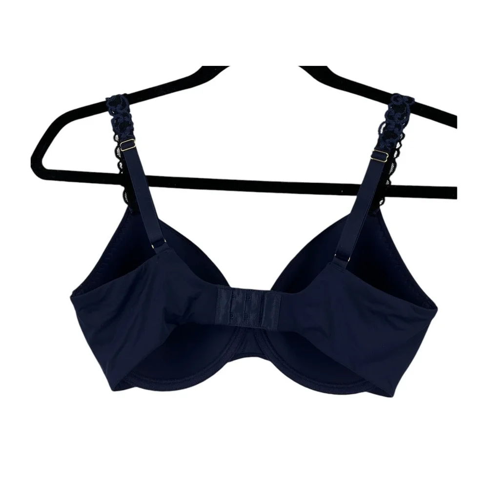 Natori T-shirt bra 732080 Pure Luxe underwire dark blue size 32G